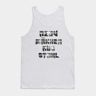 AZOV Männer aus Stahl Tank Top